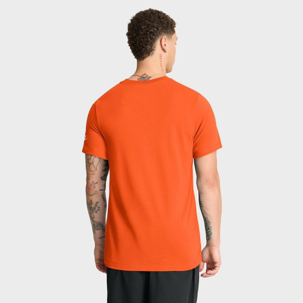 Cleveland Browns Favorable Timeline Tri-Blend T-Shirt Orange