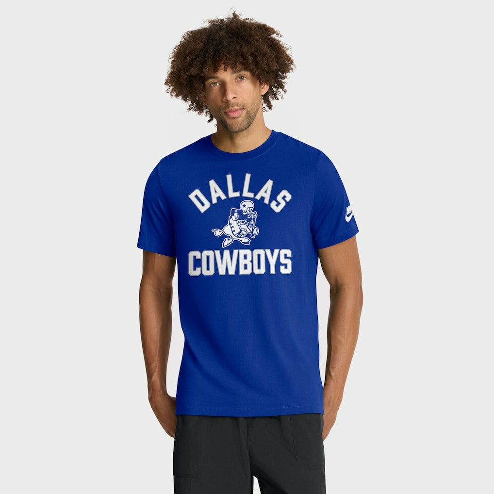 Dallas Cowboys Favorable Timeline Tri-Blend T-Shirt Royal