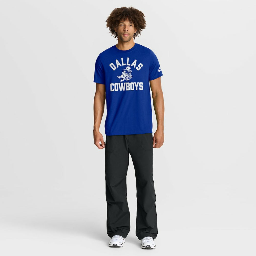 Dallas Cowboys Favorable Timeline Tri-Blend T-Shirt Royal