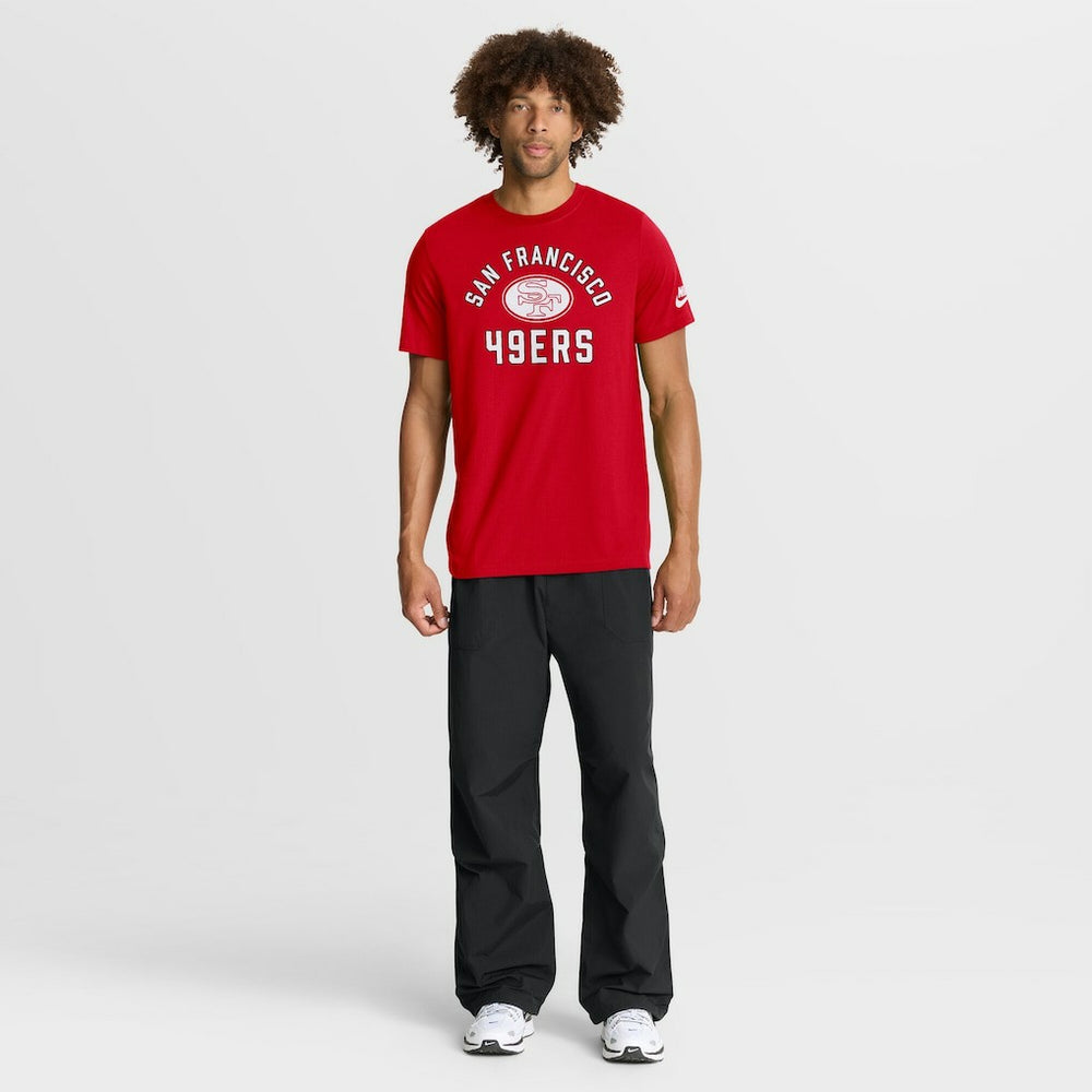 San Francisco 49ers Favorable Timeline Tri-Blend T-Shirt Scarlet