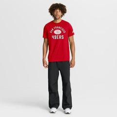 San Francisco 49ers Favorable Timeline Tri-Blend T-Shirt Scarlet