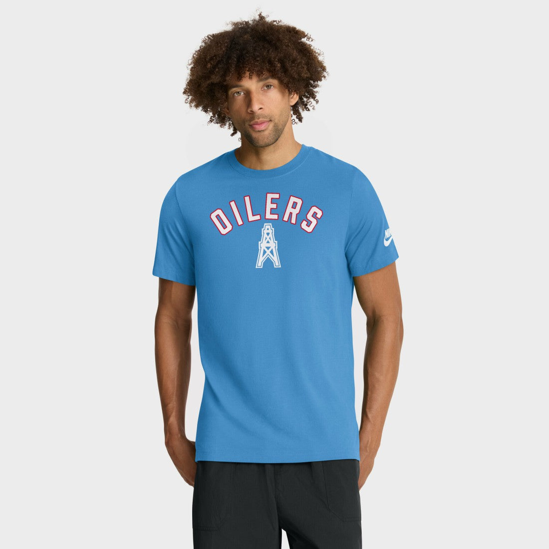 Tennessee Titans Favorable Timeline Tri-Blend T-Shirt Light Blue