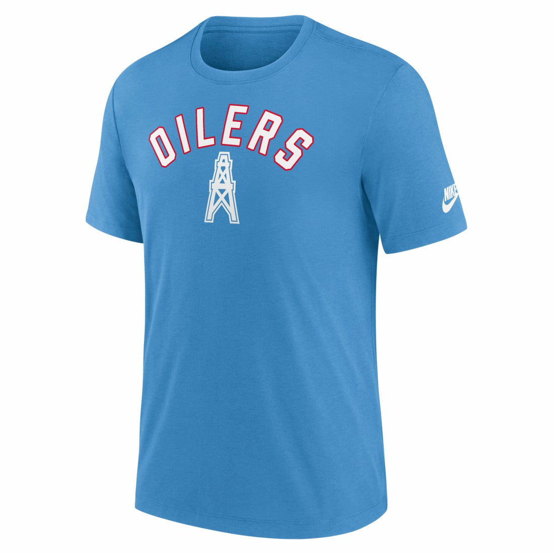 Tennessee Titans Favorable Timeline Tri-Blend T-Shirt Light Blue