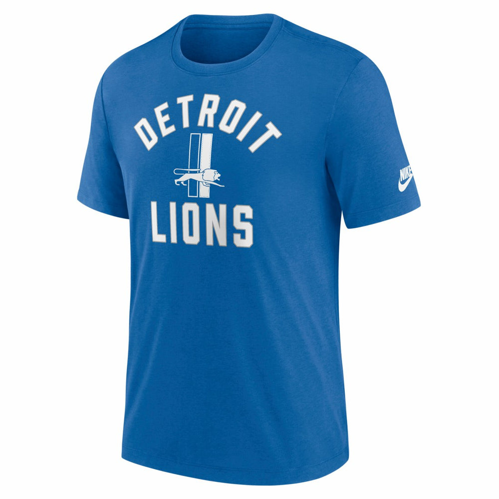 Detroit Lions Favorable Timeline Tri-Blend T-Shirt Royal