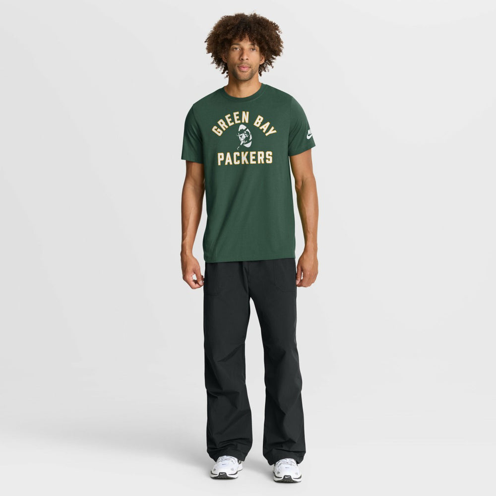 Green Bay Packers Favorable Timeline Tri-Blend T-Shirt Green