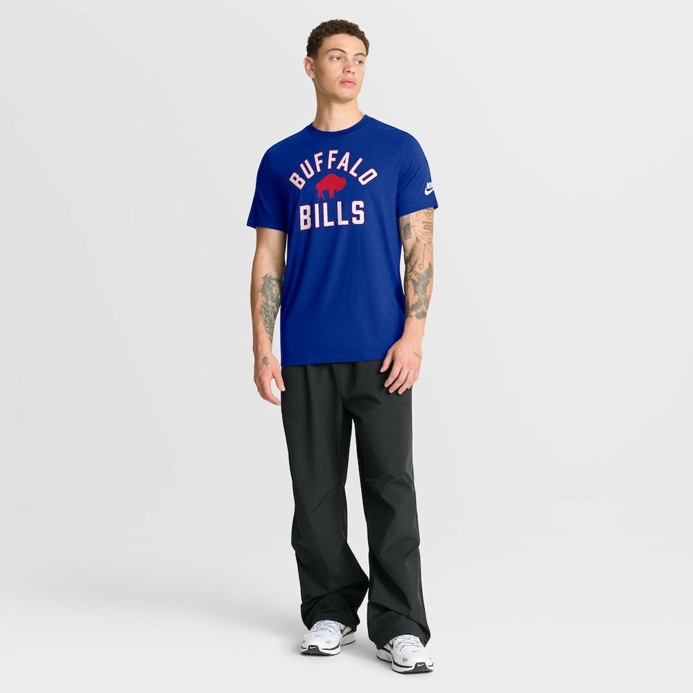 Buffalo Bills Favorable Timeline Tri-Blend T-Shirt Royal