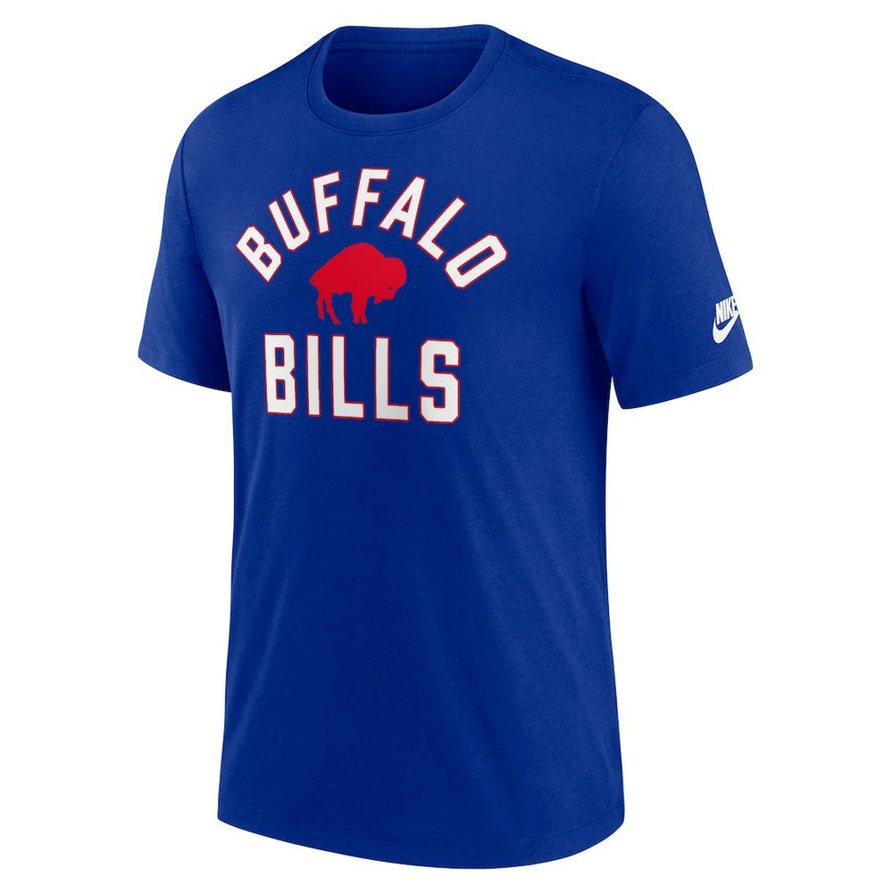 Buffalo Bills Favorable Timeline Tri-Blend T-Shirt Royal