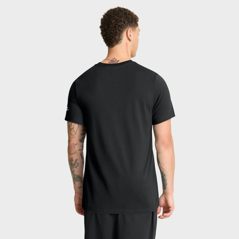 Atlanta Falcons Favorable Timeline Tri-Blend T-Shirt Black