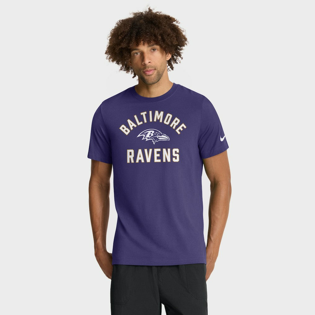 Baltimore Ravens Favorable Timeline Tri-Blend T-Shirt Purple
