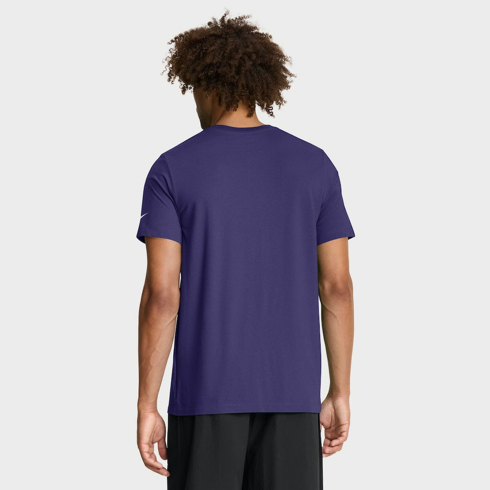 Baltimore Ravens Favorable Timeline Tri-Blend T-Shirt Purple