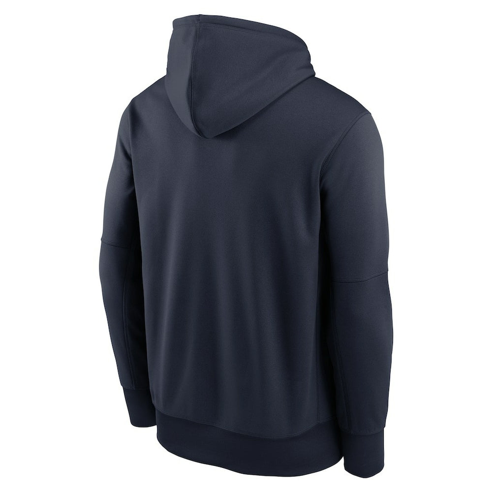 Chicago Bears Toss Sweep Performance Pullover Hoodie Navy