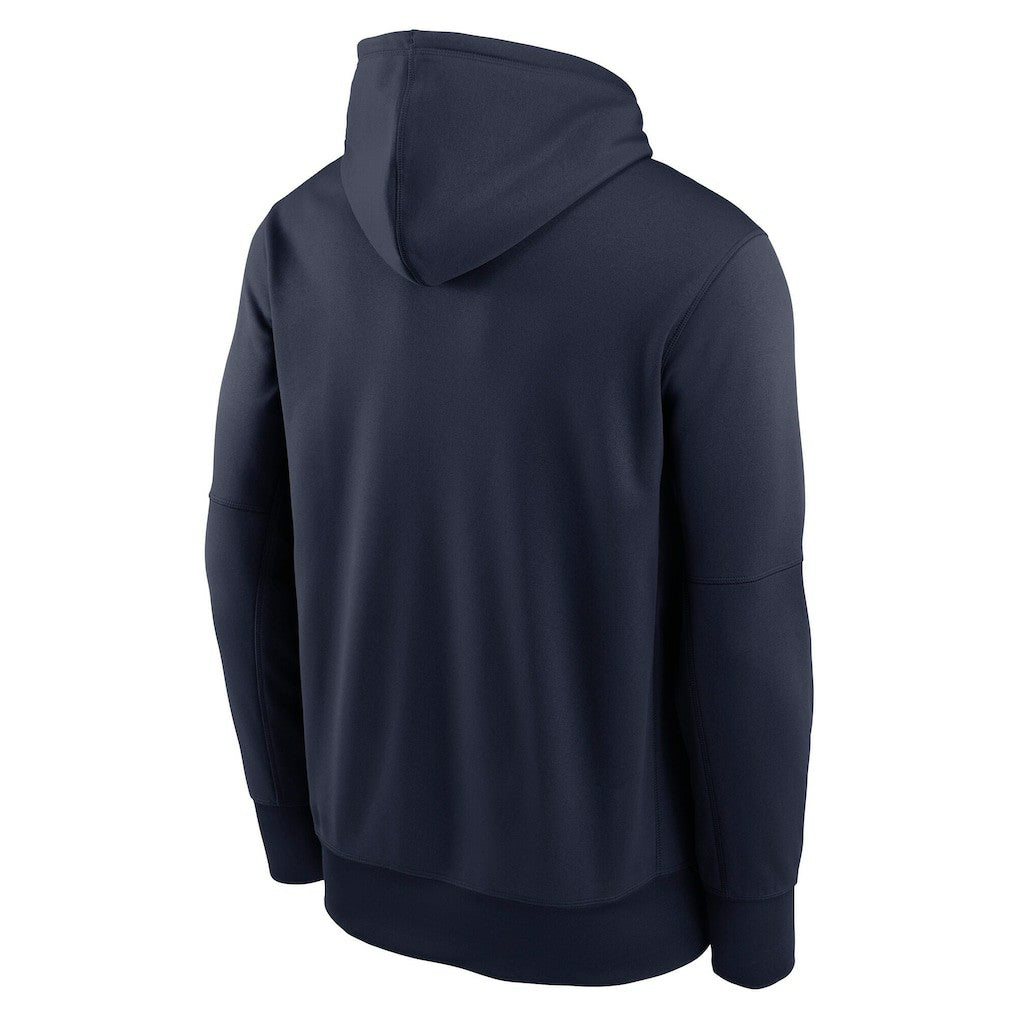 Seattle Seahawks Toss Sweep Performance Pullover Hoodie College Navy