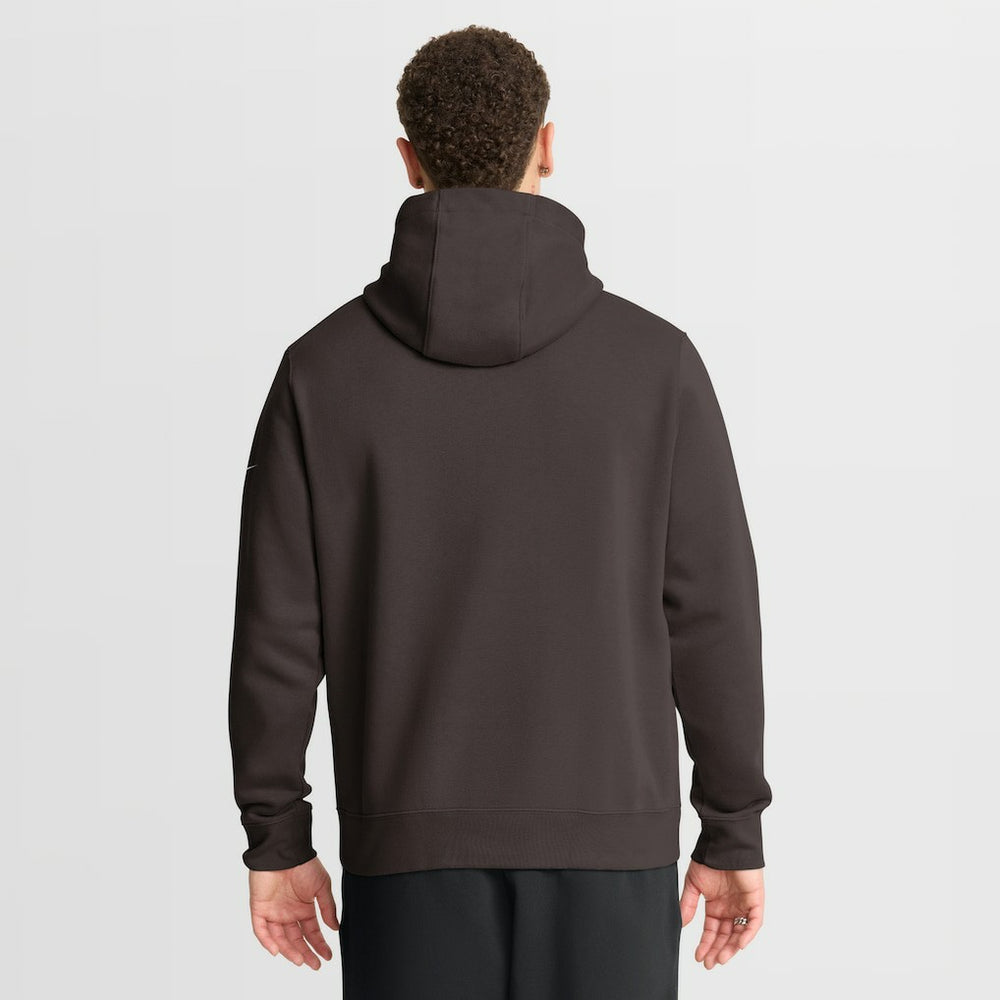 Cleveland Browns Busted Play Club Fleece Pullover Hoodie Brown