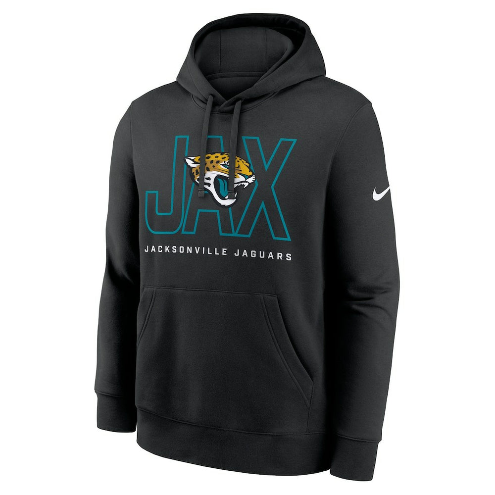 Jacksonville Jaguars Busted Play Club Fleece Pullover Hoodie Black