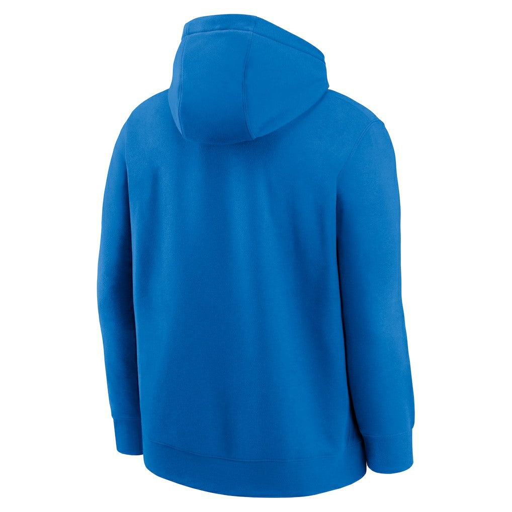 Detroit Lions Busted Play Club Fleece Pullover Hoodie Blue
