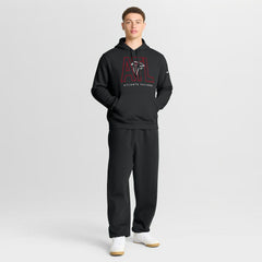 Atlanta Falcons Busted Play Club Fleece Pullover Hoodie Black