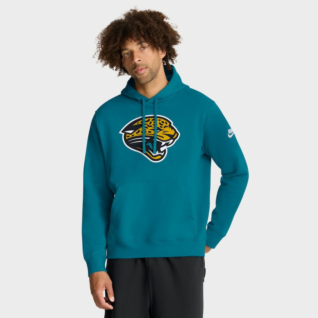 Jacksonville Jaguars Club Fleece Pullover Hoodie Teal