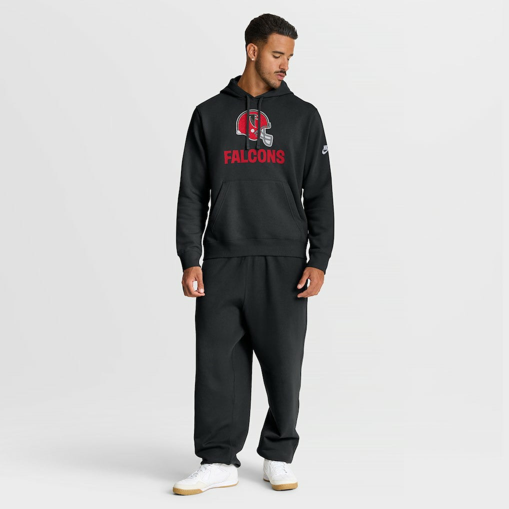 Atlanta Falcons Best Season Rewind Club Pullover Hoodie Black