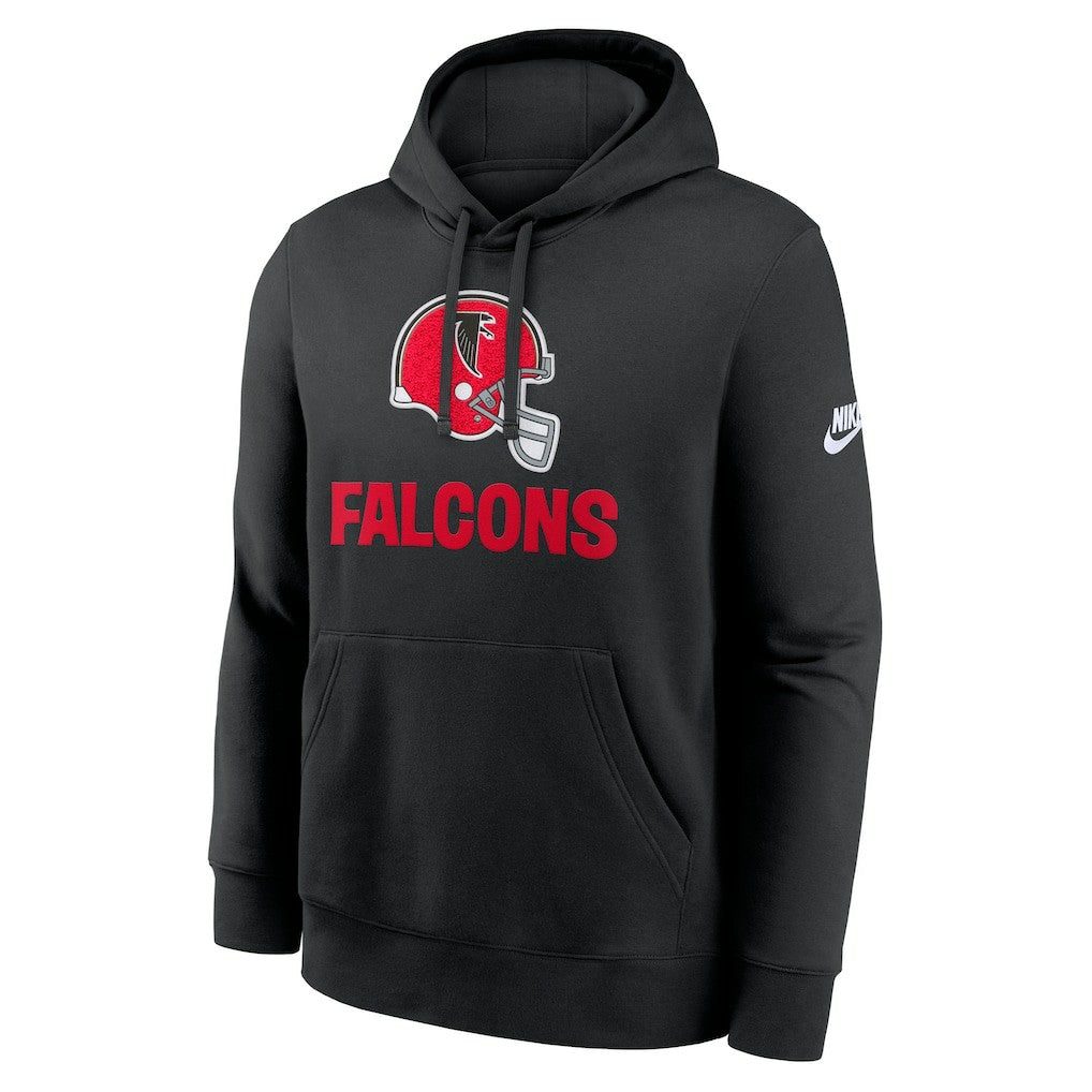 Atlanta Falcons Best Season Rewind Club Pullover Hoodie Black