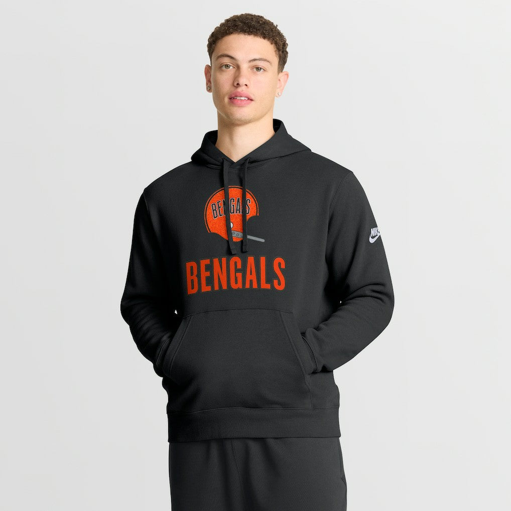 Cincinnati Bengals Best Season Rewind Club Pullover Hoodie Black
