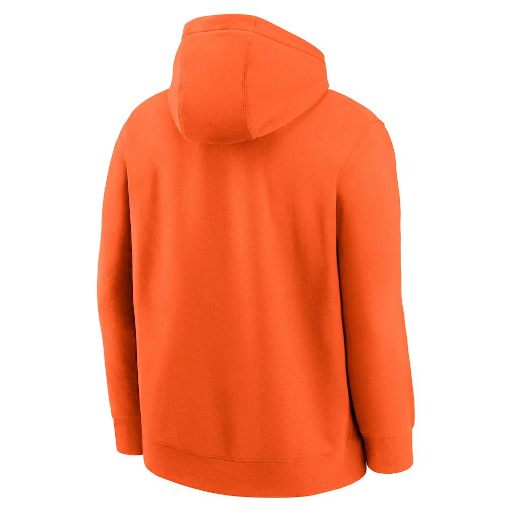 Cleveland Browns Best Season Rewind Club Pullover Hoodie Orange