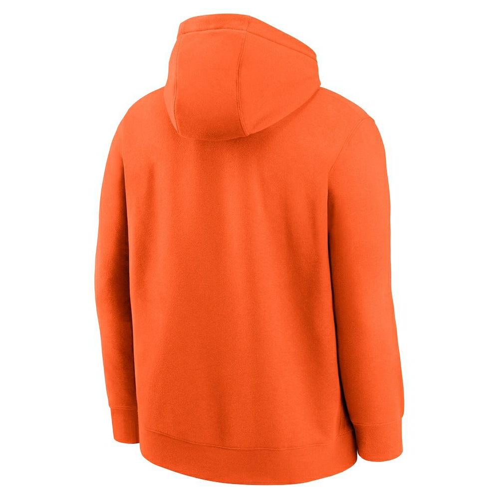 Cleveland Browns Best Season Rewind Club Pullover Hoodie Orange