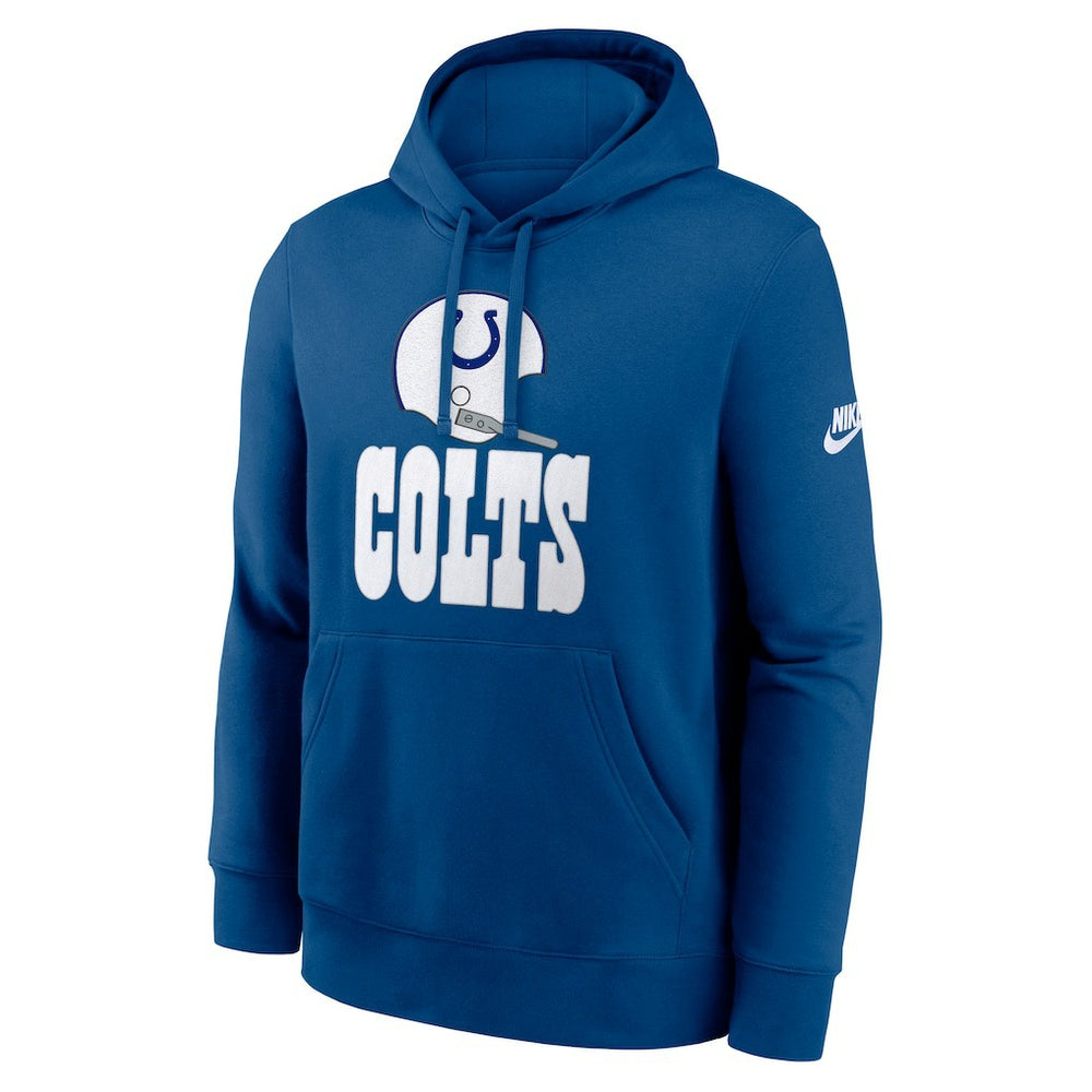 Indianapolis Colts Best Season Rewind Club Pullover Hoodie Royal