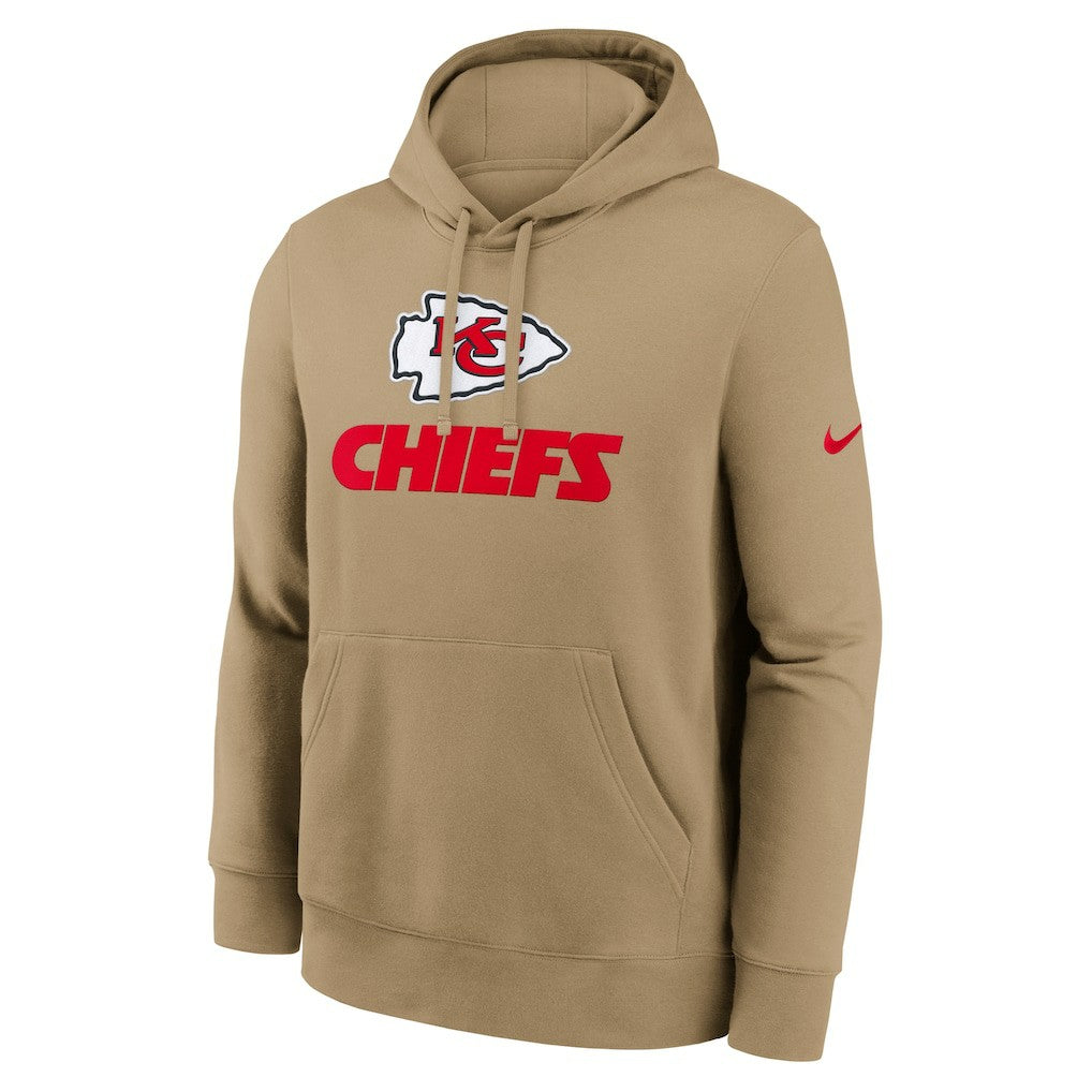 Kansas City Chiefs Best Season Rewind Club Pullover Hoodie Tan