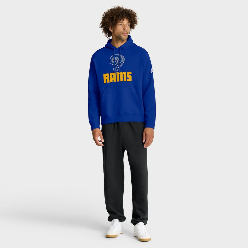 Los Angeles Rams Best Season Rewind Club Pullover Hoodie Royal