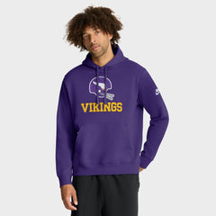 Minnesota Vikings Best Season Rewind Club Pullover Hoodie Purple
