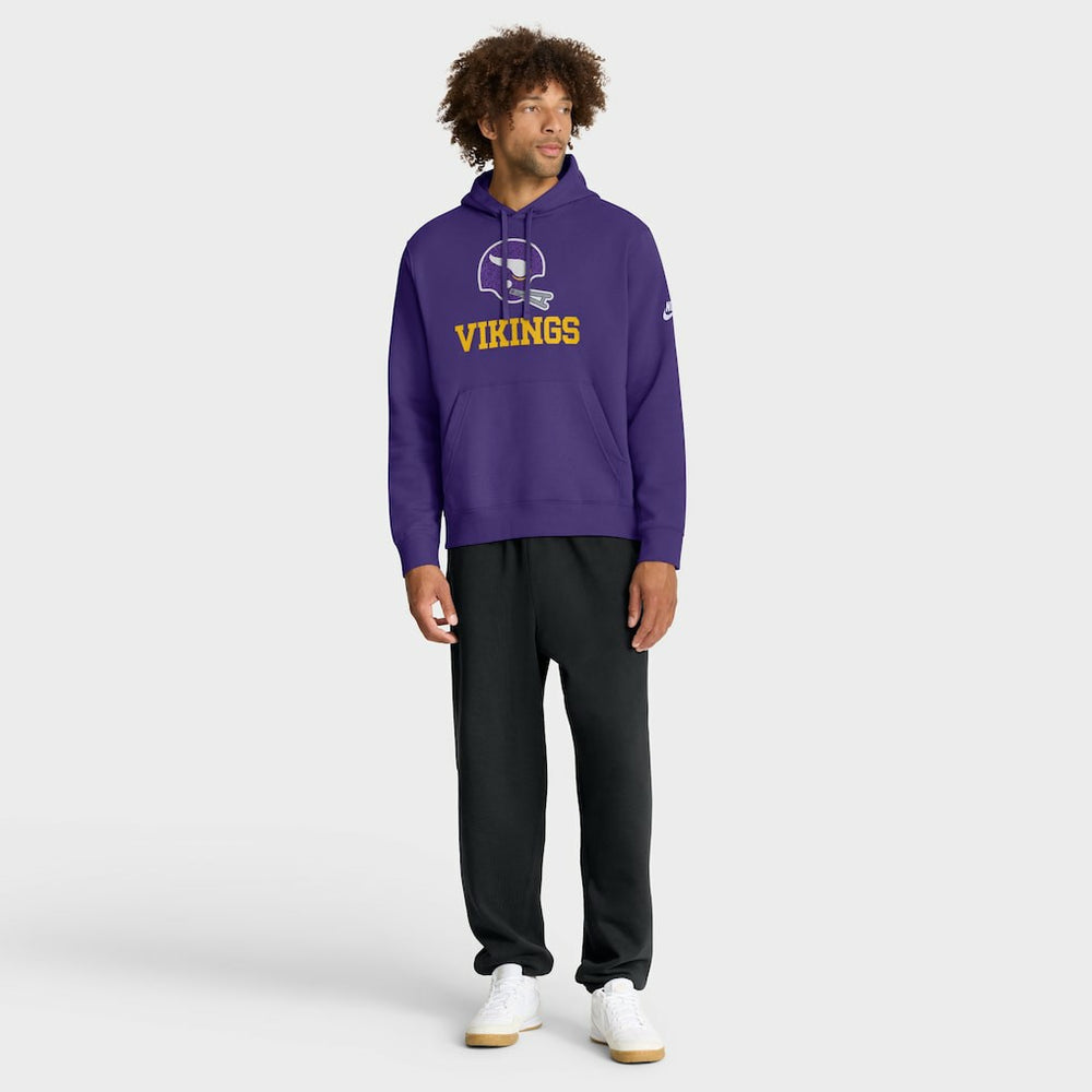 Minnesota Vikings Best Season Rewind Club Pullover Hoodie Purple