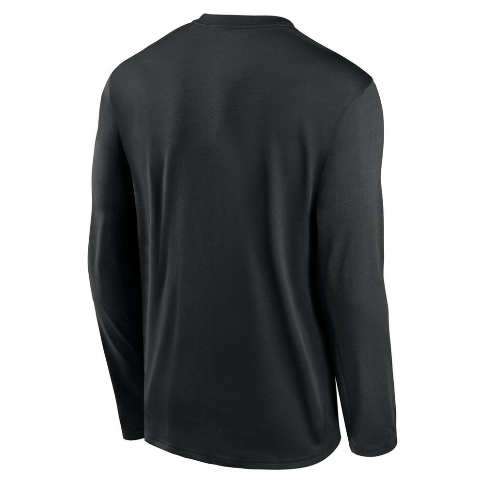 Las Vegas Raiders Primetime Legend Icon Performance Long Sleeve T-Shirt Black