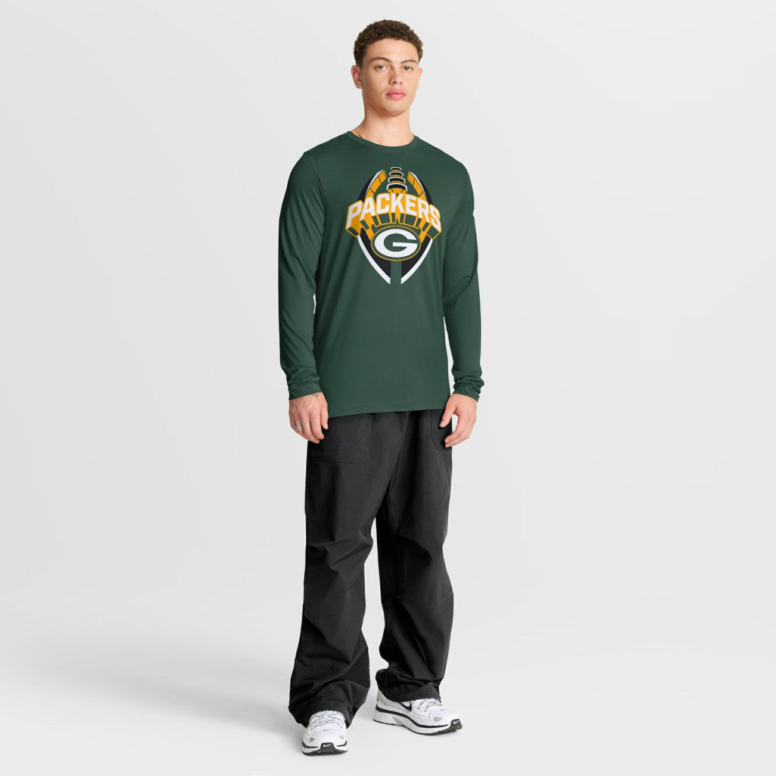 Green Bay Packers Primetime Legend Icon Performance Long Sleeve T-Shirt Green