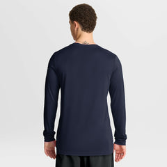 Houston Texans Primetime Legend Icon Performance Long Sleeve T-Shirt Navy