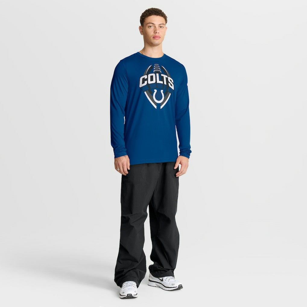 Indianapolis Colts Primetime Legend Icon Performance Long Sleeve T-Shirt Royal