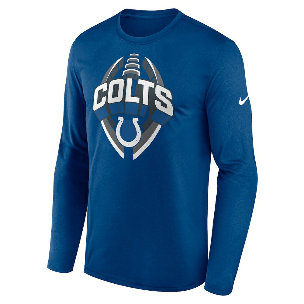 Indianapolis Colts Primetime Legend Icon Performance Long Sleeve T-Shirt Royal