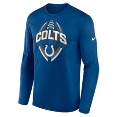 Indianapolis Colts Primetime Legend Icon Performance Long Sleeve T-Shirt Royal