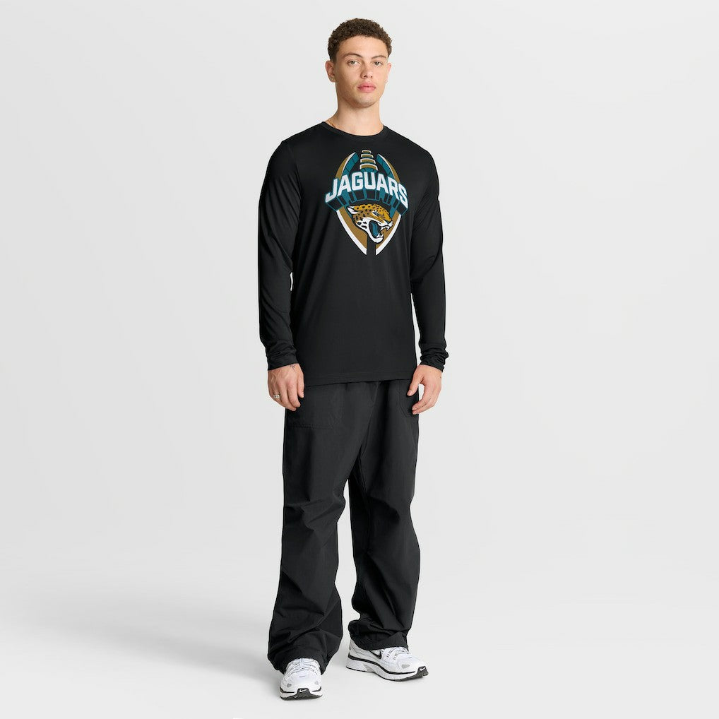 Jacksonville Jaguars Primetime Legend Icon Performance Long Sleeve T-Shirt Black