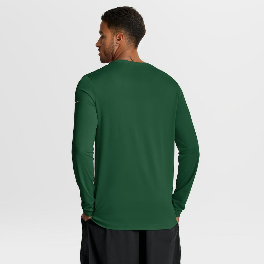 New York Jets Primetime Legend Icon Performance Long Sleeve T-Shirt Green