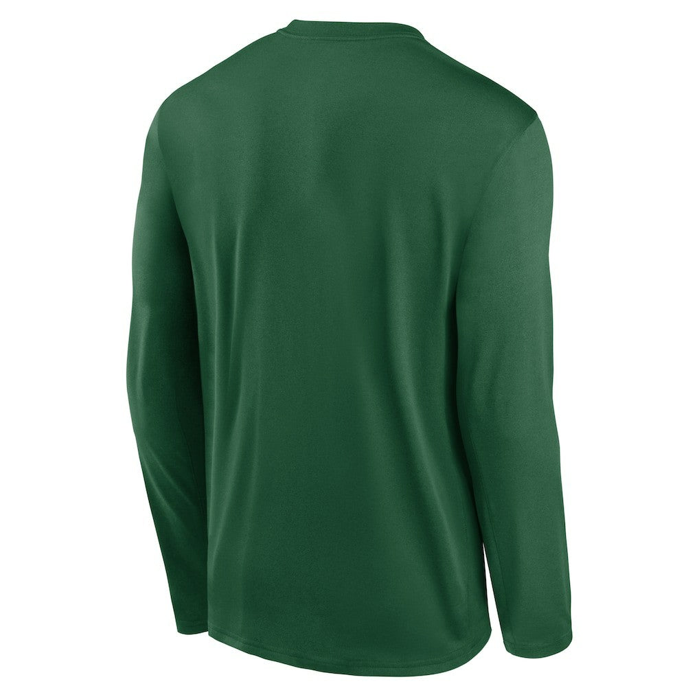 New York Jets Primetime Legend Icon Performance Long Sleeve T-Shirt Green