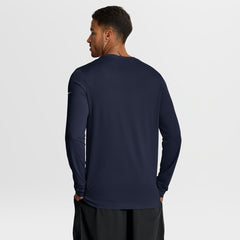 Tennessee Titans Primetime Legend Icon Performance Long Sleeve T-Shirt Navy