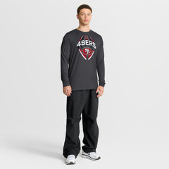 San Francisco 49ers Primetime Legend Icon Performance Long Sleeve T-Shirt Anthracite