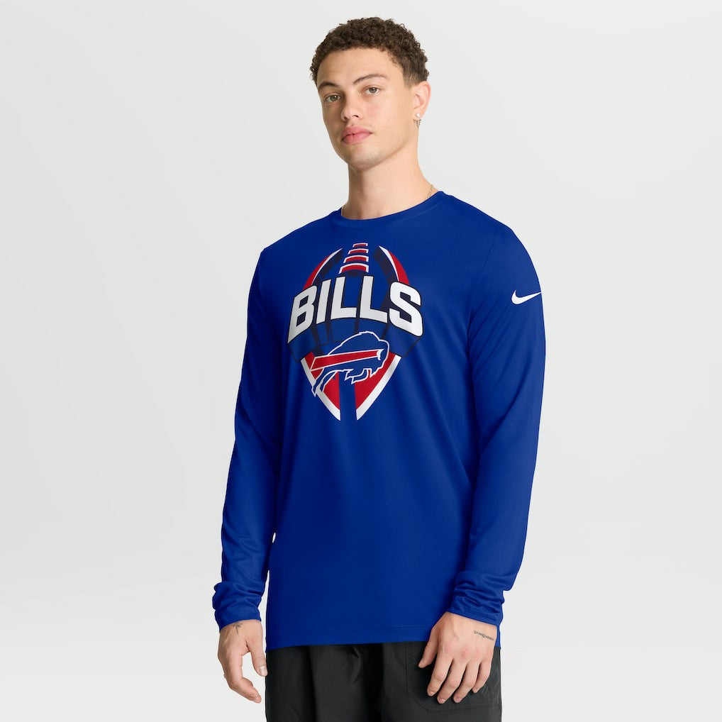 Buffalo Bills Primetime Legend Icon Performance Long Sleeve T-Shirt Royal