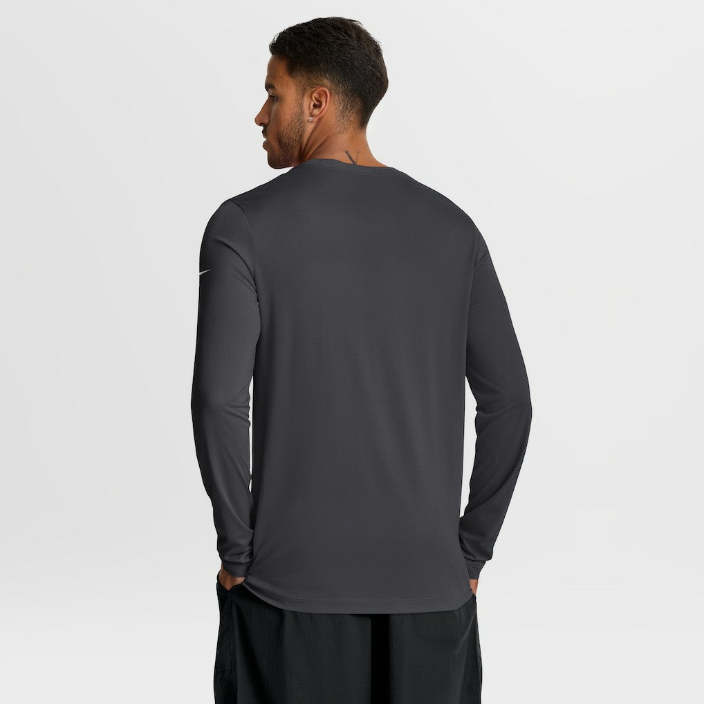 Cleveland Browns Primetime Legend Icon Performance Long Sleeve T-Shirt Anthracite