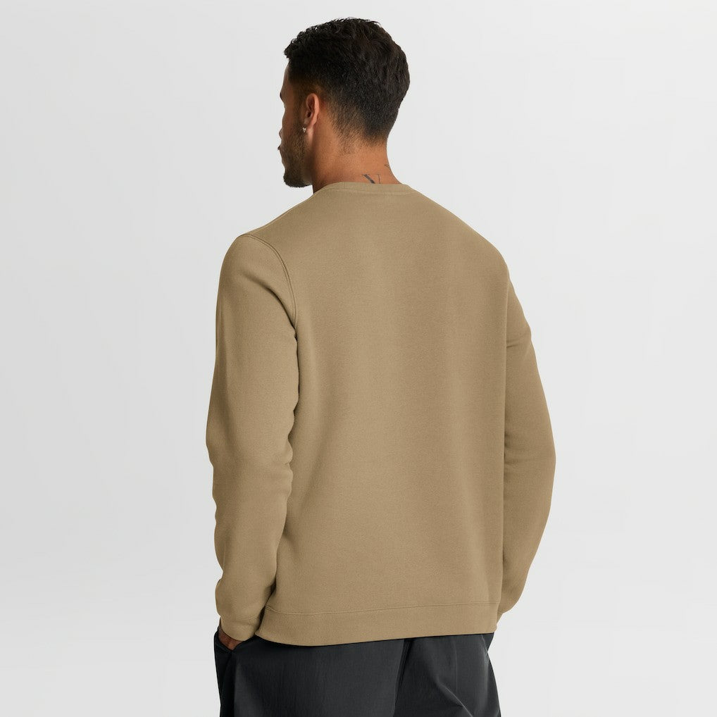Cincinnati Bengals Swing Pass Rewind Club Pullover Sweatshirt Tan