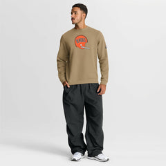 Cincinnati Bengals Swing Pass Rewind Club Pullover Sweatshirt Tan