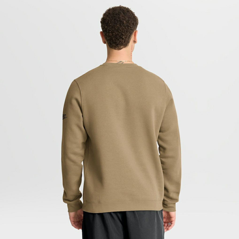 Cleveland Browns Swing Pass Rewind Club Pullover Sweatshirt Brown