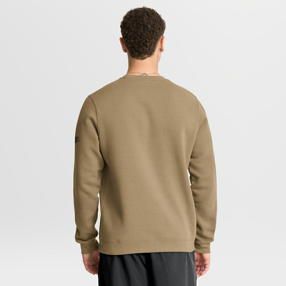 Cleveland Browns Swing Pass Rewind Club Pullover Sweatshirt Brown