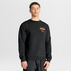 Washington Commanders Primetime Club Fleece Pullover Sweatshirt Black