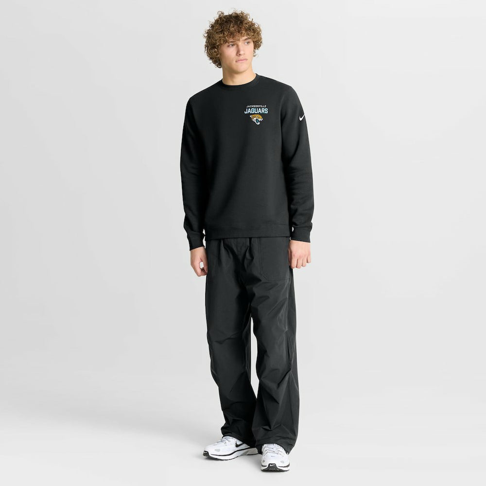 Jacksonville Jaguars Primetime Club Fleece Pullover Sweatshirt Black